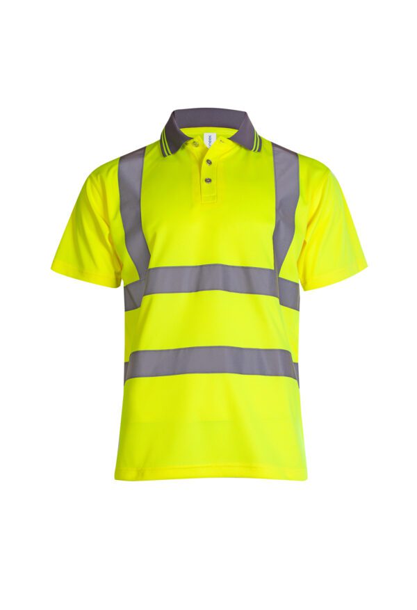 Hi Vis Short Sleeve Polo Shirt