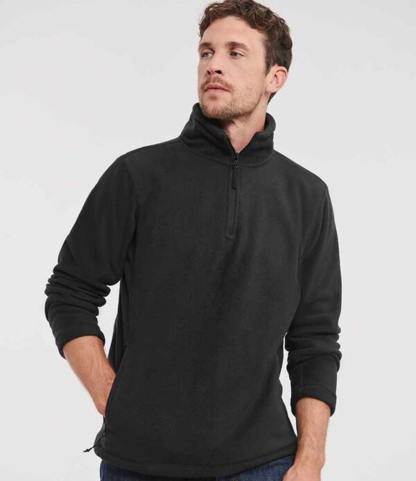 Russell Zip Neck Outdoor Fleece - Image 3