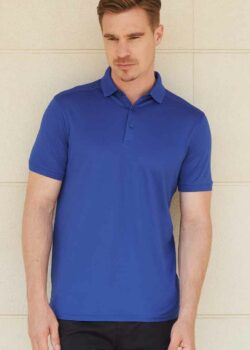 Henbury Slim Fit Stretch Microfine Piqué Polo Shirt