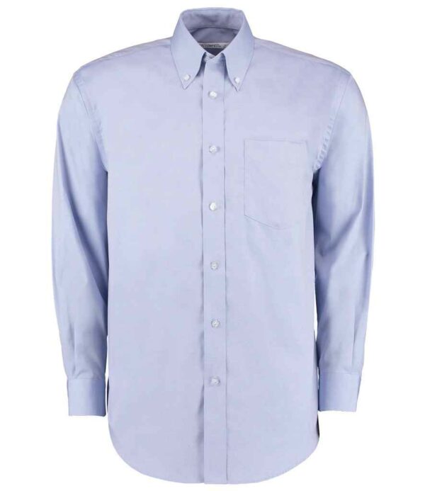 Kustom Kit Premium Long Sleeve Classic Fit Oxford Shirt - Image 5