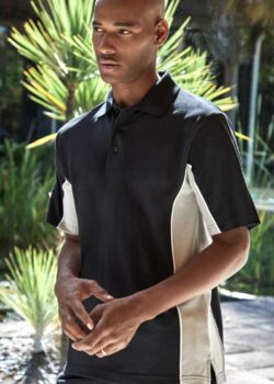 Kustom Kit Track Poly/Cotton Piqué Polo Shirt