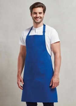 Premier 'Colours' Bib Apron with Pocket