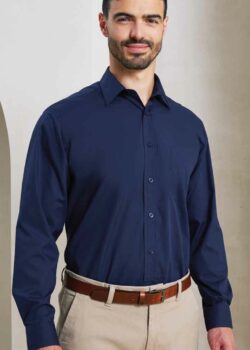 Premier Long Sleeve Poplin Shirt