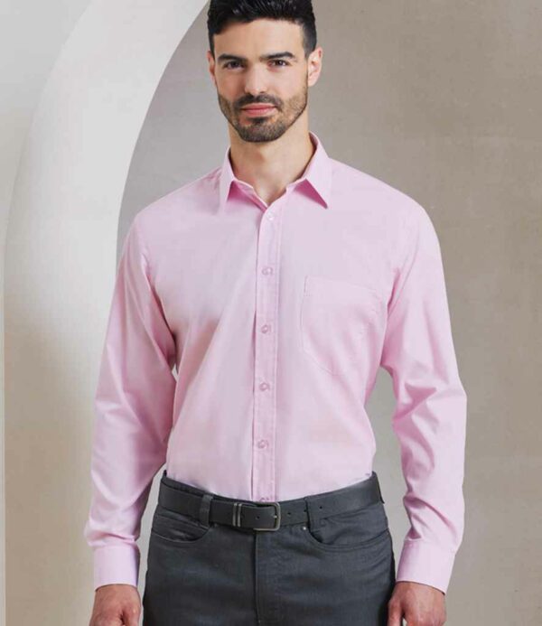 Premier Long Sleeve Poplin Shirt - Image 3