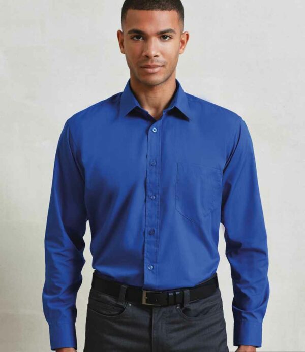 Premier Long Sleeve Poplin Shirt - Image 2